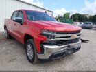 2019 Chevrolet Silverado 1500 Lt Red vin: 3GCUYDEDXKG117581