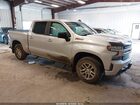 2021 Chevrolet Silverado 1500 4wd  Short Bed Rst Silver vin: 3GCUYEED9MG134087