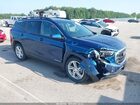 2020 Gmc Terrain Fwd Sle Синий vin: 3GKALMEV2LL177961