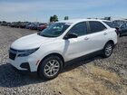2023 Chevrolet Equinox Ls White vin: 3GNAXHEG0PL193789