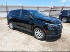2023 Chevrolet Equinox Fwd Ls Черный vin: 3GNAXHEG5PL190550