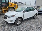 2018 Chevrolet Equinox Ls Белый vin: 3GNAXHEV2JS648685