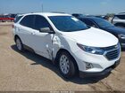 2021 Chevrolet Equinox Fwd Ls White vin: 3GNAXHEV4MS163209