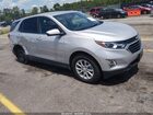 2018 Chevrolet Equinox Lt Silver vin: 3GNAXJEV0JL365512