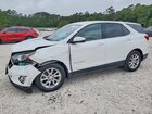 2018 Chevrolet Equinox Lt White vin: 3GNAXJEV5JS611055