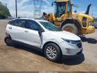 2018 Chevrolet Equinox Lt White vin: 3GNAXJEV6JL101209
