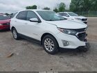 2020 Chevrolet Equinox Fwd Lt 1.5l Turbo White vin: 3GNAXKEV1LS530112