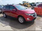 2020 Chevrolet Equinox Fwd Lt 1.5l Turbo Красный vin: 3GNAXKEV6LL102885
