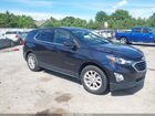 2020 Chevrolet Equinox Fwd Lt 1.5l Turbo Dark Blue vin: 3GNAXKEV8LS502663