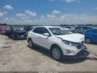 2020 Chevrolet Equinox Fwd Lt 1.5l Turbo Белый vin: 3GNAXKEV9LS618129