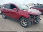 2018 Chevrolet Equinox Lt Red vin: 3GNAXKEX9JS583445