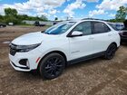 2024 Chevrolet Equinox Rs White vin: 3GNAXMEG7RS100655