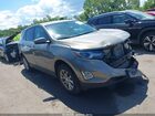 2018 Chevrolet Equinox Lt Gray vin: 3GNAXSEVXJS617648