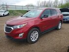 2020 Chevrolet Equinox Lt Red vin: 3GNAXTEV2LS579373