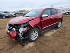 2020 Chevrolet Equinox Lt Бордовый vin: 3GNAXTEV8LS536625