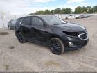 2020 Chevrolet Equinox Awd Lt 1.5l Turbo Black vin: 3GNAXUEV3LL197756