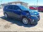 2022 Chevrolet Equinox Awd Lt Blue vin: 3GNAXUEV5NL296887