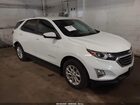 2021 Chevrolet Equinox Awd Lt White vin: 3GNAXUEVXMS162834