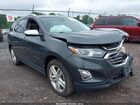 2018 Chevrolet Equinox Premier Серый vin: 3GNAXWEX3JS506545
