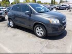 2016 Chevrolet Trax 1ls Gray vin: 3GNCJKSB3GL140861