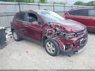 2017 Chevrolet Trax Lt Темно-бордовый vin: 3GNCJLSB4HL149673
