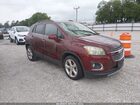 2016 Chevrolet Trax Ltz Темно-бордовый vin: 3GNCJMSB3GL164685