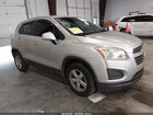 2016 Chevrolet Trax Ls Gray vin: 3GNCJNSB1GL263141