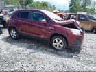 2016 Chevrolet Trax Ls Burgundy vin: 3GNCJNSB7GL218429