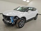 2025 Chevrolet Blazer 2lt White vin: 3GNKBCR41SS272232