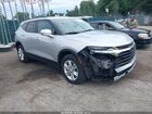 2021 Chevrolet Blazer Fwd 2lt Silver vin: 3GNKBCRS3MS549075