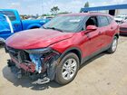 2020 Chevrolet Blazer 2lt Red vin: 3GNKBCRS6LS599239