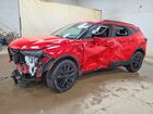 2021 Chevrolet Blazer 2lt Red vin: 3GNKBCRS6MS502316