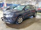 2021 Chevrolet Blazer 2lt Gray vin: 3GNKBCRS7MS543361