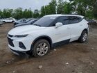 2019 Chevrolet Blazer 3lt White vin: 3GNKBHRS7KS651280
