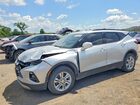 2021 Chevrolet Blazer 2lt Silver vin: 3GNKBHRSXMS512067