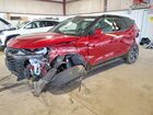 2022 Chevrolet Blazer Rs Burgundy vin: 3GNKBKRS0NS186357