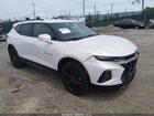 2020 Chevrolet Blazer Awd Rs White vin: 3GNKBKRS4LS551135
