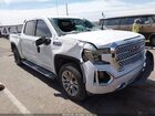2020 Gmc Sierra 1500 2wd  Short Box Denali White vin: 3GTP8FED3LG158435