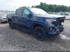 2020 Gmc Sierra 1500 4wd  Short Box At4 Blue vin: 3GTP9EEL7LG264059