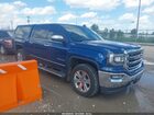 2016 Gmc Sierra 1500 Slt Blue vin: 3GTU2NEC3GG332385