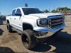 2016 Gmc Sierra 1500 Slt White vin: 3GTU2NEC9GG338305