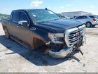 2021 Gmc Sierra 1500 4wd  Short Box Slt Black vin: 3GTU9DEL8MG417675