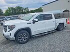 2023 Gmc Sierra K1500 Slt White vin: 3GTUUDED2PG205060