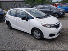 2019 Honda Fit Lx White vin: 3HGGK5H44KM743565