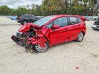 2019 Honda Fit Lx Red vin: 3HGGK5H45KM752940