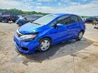 2020 Honda Fit Lx Blue vin: 3HGGK5H46LM732097