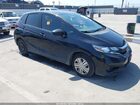 2019 Honda Fit Lx Черный vin: 3HGGK5H48KM705501