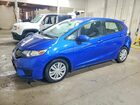 2017 Honda Fit Lx Синий vin: 3HGGK5H57HM704454