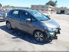 2017 Honda Fit Ex Gray vin: 3HGGK5H70HM712736