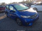 2017 Honda Fit Ex Blue vin: 3HGGK5H73HM711368